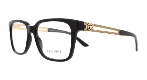 versace ve3218 eyeglasses black gb1